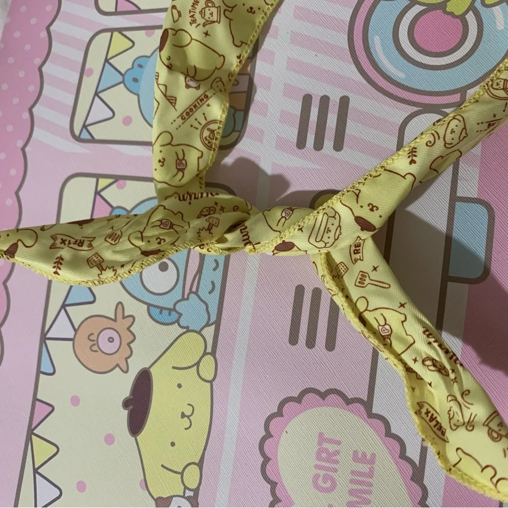 Pompompurin Yellow Wired Headband Hair Scarf